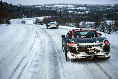 Porsche Boxster 718 Wintererprobung