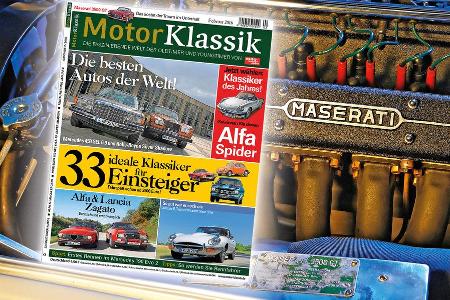 01/2016 - Motor Klassik, Heftvorschau, Heft 02/2016 mokla