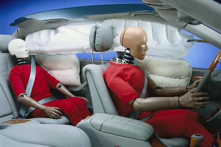 Mercedes S-Klasse, W220, Seitenairbag, Kopfairbag