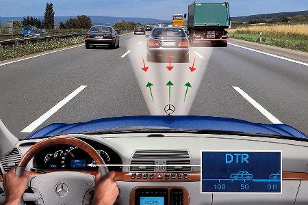 Mercedes S-Klasse, W220, Abstandsregeltempomat, Distronic