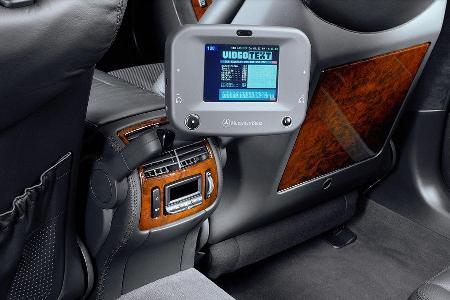 Mercedes S-Klasse, W220, Fond, Entertainmentsystem