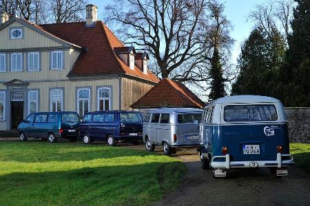 VW Bus, Generationen, T1-T4