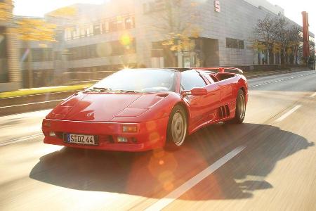 Lamborghini Diablo VT Roadster, Frontansicht