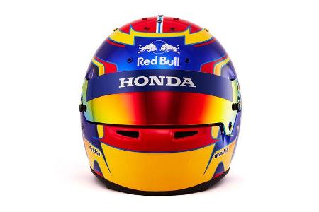 Helm - Alex Albon - Toro Rosso - 2019