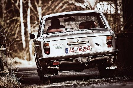 Volvo 144 de Luxe, Heckansicht