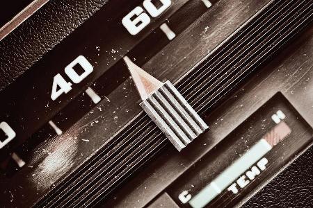 Volvo 144 de Luxe, Tacho, Detail