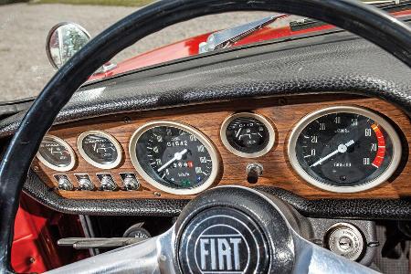 Fiat 850 Spider, Rundinstrumente