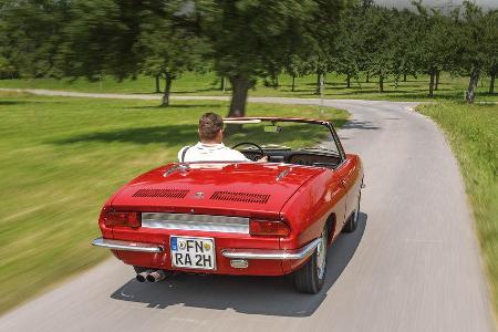 Fiat 850 Spider, Heckansicht