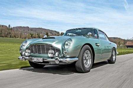 Aston Martin DB4 Vantage, Frontansicht