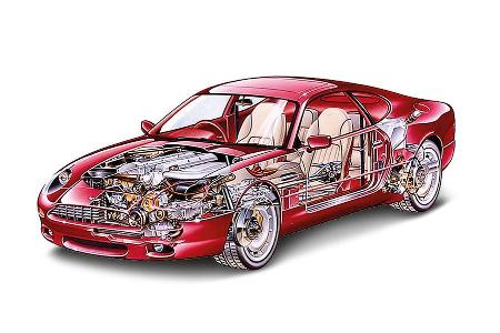 Aston Martin DBS Vantage, Durchsicht