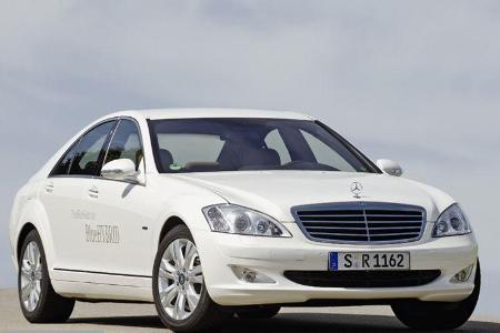 Mercedes S400 Blue Hybrid 2008