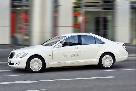Mercedes S400 Blue Hybrid 2008