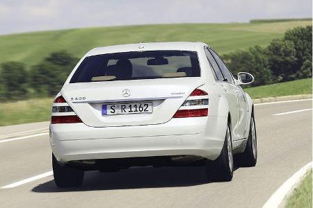 Mercedes S400 Blue Hybrid 2008