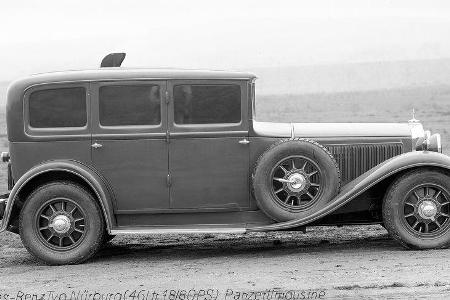 Mercedes-Benz Typ Nrburg (4,6 Liter 18/80 PS) Panzerlimousine