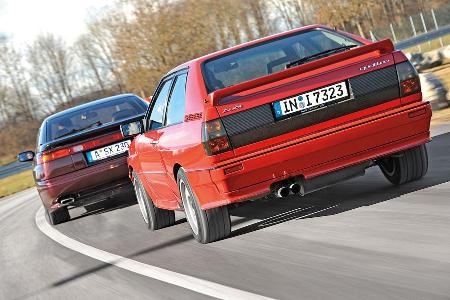 Audi Quattro, Subaru SVX, Heckansicht
