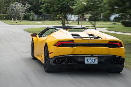 Lamborghini Huracn Spyder - Supersportwagen - Cabrio - Fahrbericht - 01/16