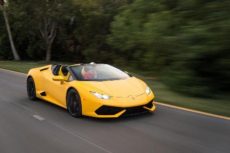 Lamborghini Huracn Spyder - Supersportwagen - Cabrio - Fahrbericht - 01/16