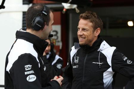 Jenson Button - McLaren - Formel 1-Test - Barcelona - 22. Februar 2016