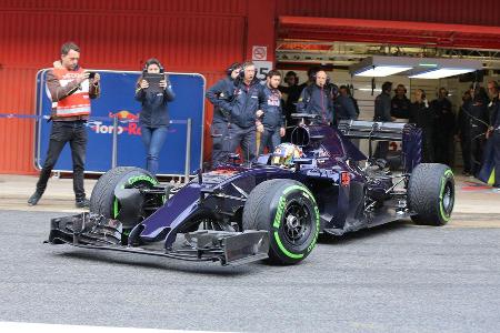 Carlos Sainz - Toro Rosso - Formel 1-Test - Barcelona - 22. Februar 2016
