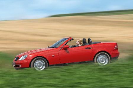 Mercedes SLK 200, Seitenansicht