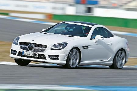 Mercedes SLK 350, Seitenansicht