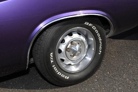 Dodge Challenger R/T 383, Baujahr 1970, Rad