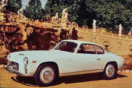Lancia Flaminia Sport, Seitenansicht