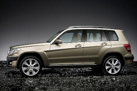 Der GLK 350 verfügt über 272 PS.