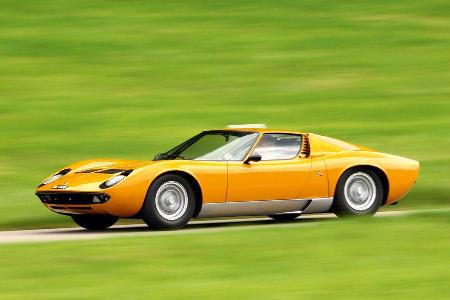 Lamborghini Miura P 400, Seitenansicht