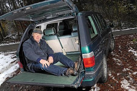 Range Rover 4.6 HSE, Heckklappe