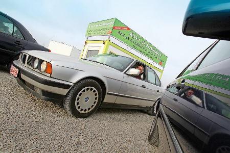 BMW 524 TD, Seitenansicht