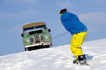 Land Rover 109 Serie 3, Frontansicht, Anna Matuschek