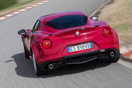 Alfa Romeo 4C, Heckansicht