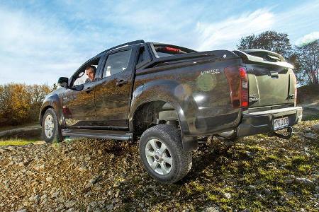 Isuzu D-Max, Ausfahrt, Gelände, Impression