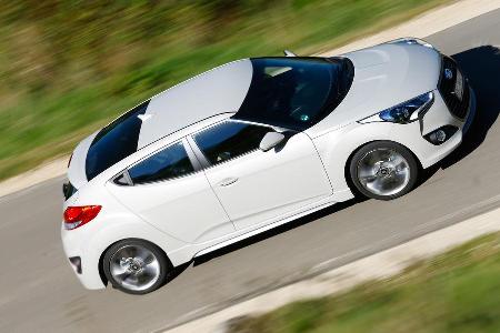 Hyundai Veloster Turbo, Draufsicht