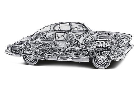 Jaguar 420 G, Durchsicht