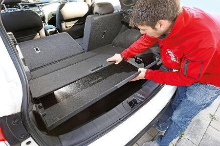 Nissan Qashqai 1.2 DIG-T, Kofferraum, Zwischenboden