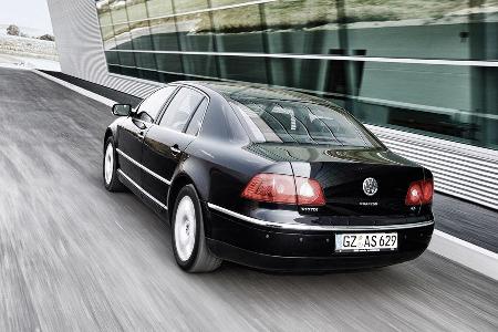 VW Phaeton V10 TDI Motion, Heckansicht