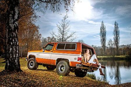 Chevrolet Blazer K-5, Seitenansicht, See