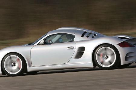 Im Vorderwagen baut der CTR 3 wegen der Crashsicherheit auf das Chassis des Porsche 911.