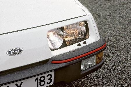 Ford Sierra, Frontscheinwerfer