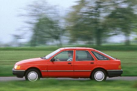 Ford Sierra, Seitenansicht