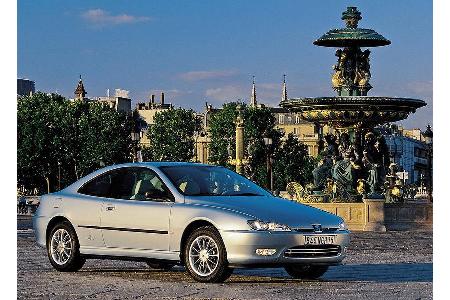Peugeot 406 Coup 2.0, Seitenansicht