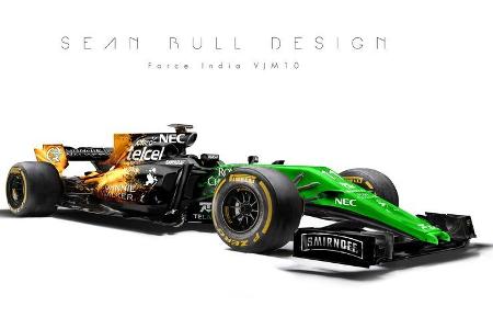 Force India - F1-Designs 2017 - Sean Bull - Formel 1