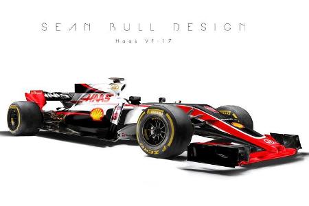 HaasF1 - F1-Designs 2017 - Sean Bull - Formel 1