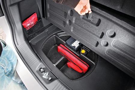 Kia Rio, Kofferraumboden