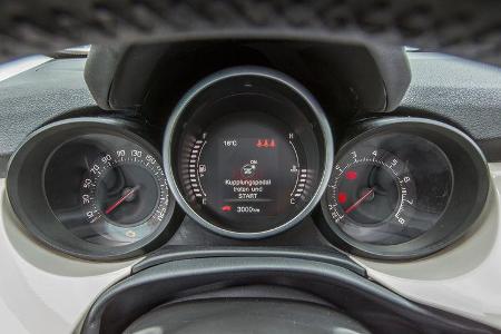 Fiat 500X 1.4 MultiAir, Rundinstrumente