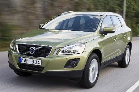 VOLVO XC60: 163 PS leistet der 2,4-Liter-Fünfzylinder-Einstiegs-Diesel des XC 60, der zu Preisen ab 33.900 Euro ebenfalls im...