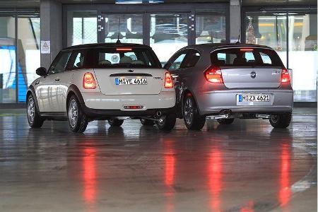 Mini Cooper D, BMW 116d