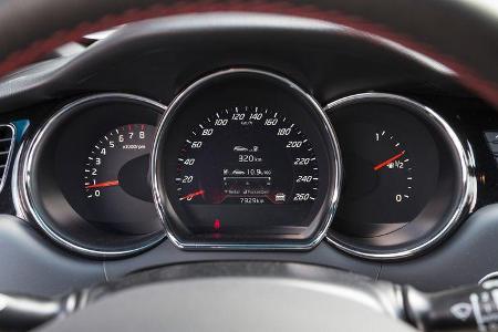 Kia Pro Cee'd GT Track, Rundinstrumente
